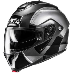 Casco moto modulare Hjc C91N JYN MC5 Nero Grigio