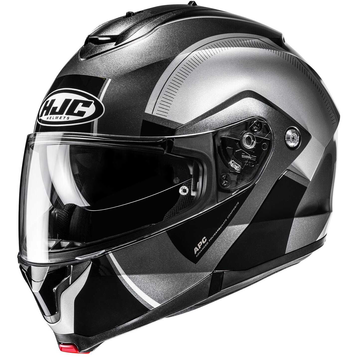 Casco moto modulare Hjc C91N JYN MC5 Nero Grigio