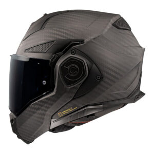 Casco moto modulare Ls2 Advant X Carbon Nero Opaco