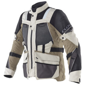 Giacca moto touring Clover Outland 3 Wp Sabbia