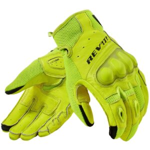 Guanti moto Revit Ritmo Giallo Fluo