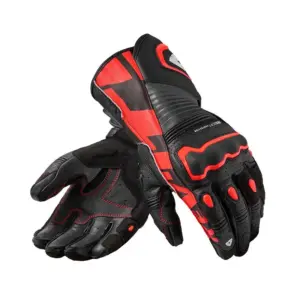 Guanti moto racing Revit Argon 3 Nero Neon Rosso