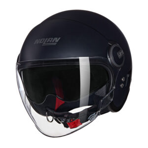 Casco jet Nolan N21 Visor Classico Nero Opaco