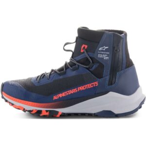 Scarpe moto Alpinestars Speedforce XR Blu Nero Rosso Fluo Grigio