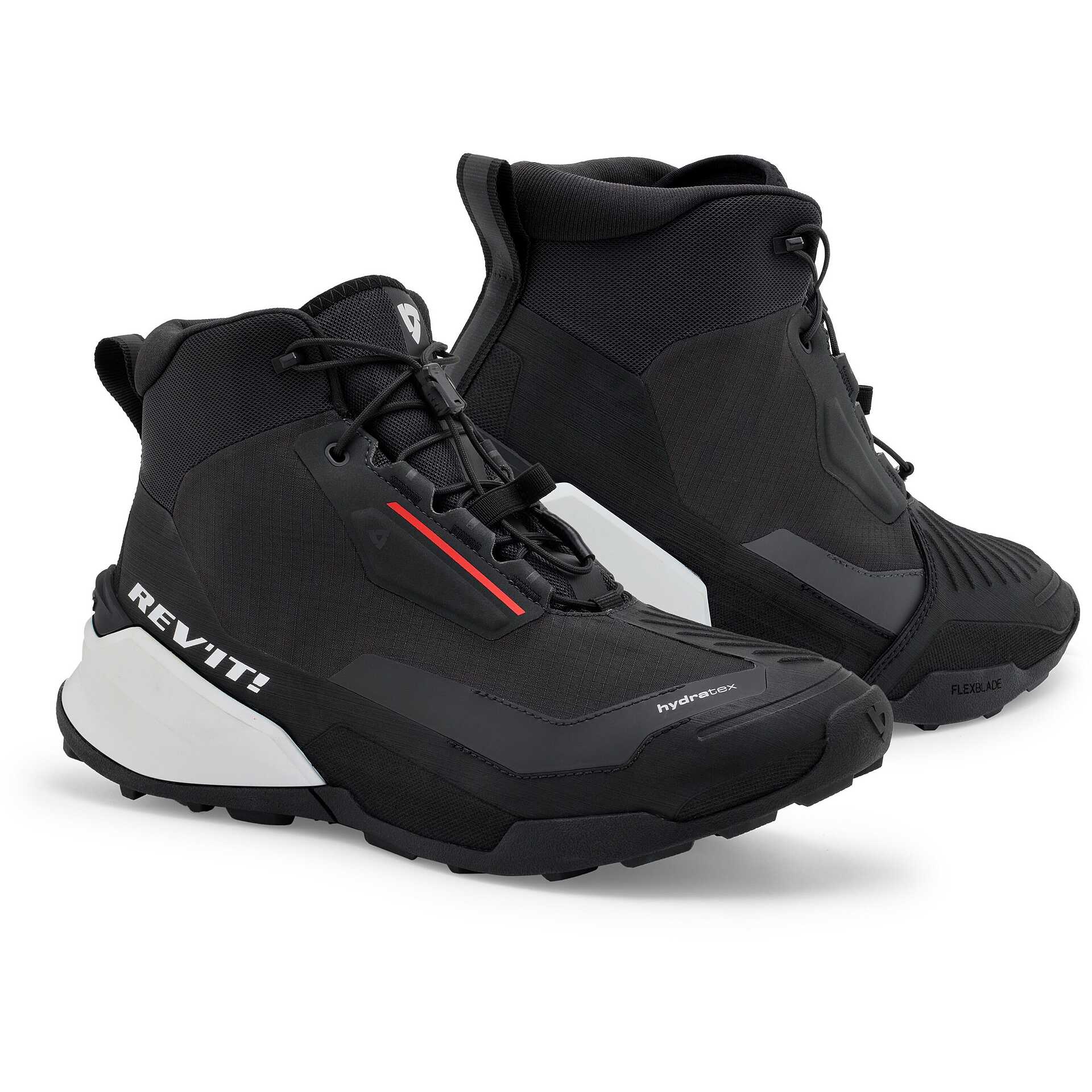 Scarpe moto Revit Subduction H2O Nero Bianco