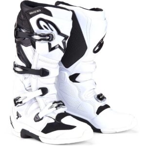 Stivali cross enduro Alpinestars Tech 7 Bianco Nero