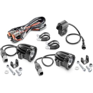 Coppia faretti led supplementari Cellularline Nero