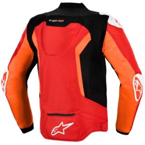 Giacca moto estiva Alpinestars T-Gp Air Rosso Brillante Rosso Fluo