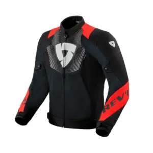 Giacca moto estiva traforata Revit Hyperspeed 3 GT Air Nero Rosso