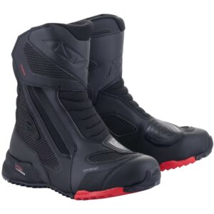 Stivali moto touring Alpinestars RT-7 Drystar Nero Rosso