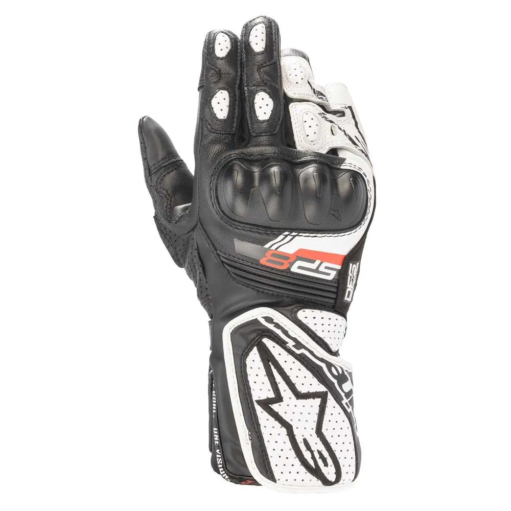 Guanti moto donna Alpinestars SP8 V3 Stella Nero Bianco