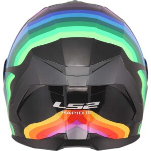 Casco moto integrale Ls2 Rapid III Flow Nero Multi