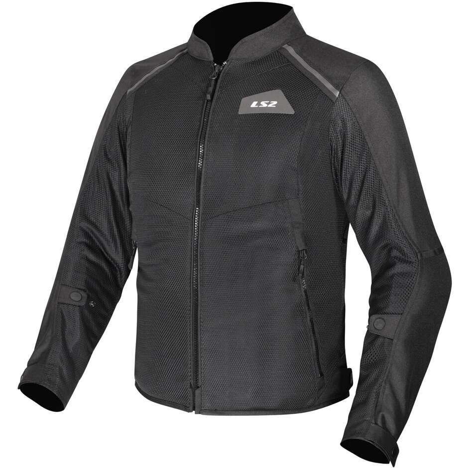 Giacca moto estiva Ls2 Breeze Man Nero