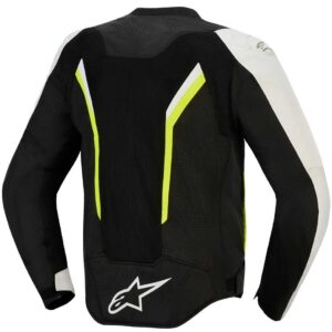 Giacca moto estiva Alpinestars Ast V3 Air Grigio Giallo
