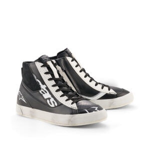 Scarpe moto estive Alpinestars Stated Flair Nero Bianco