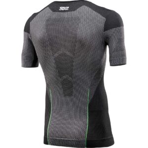 Maglia intima moto Sixs TS1L BT V2 Nero Carbon