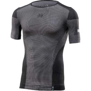Maglia intima moto Sixs TS1L BT V2 Nero Carbon