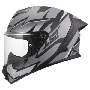Casco moto integrale Ls2 Rapid III Xtream Nero Grigio