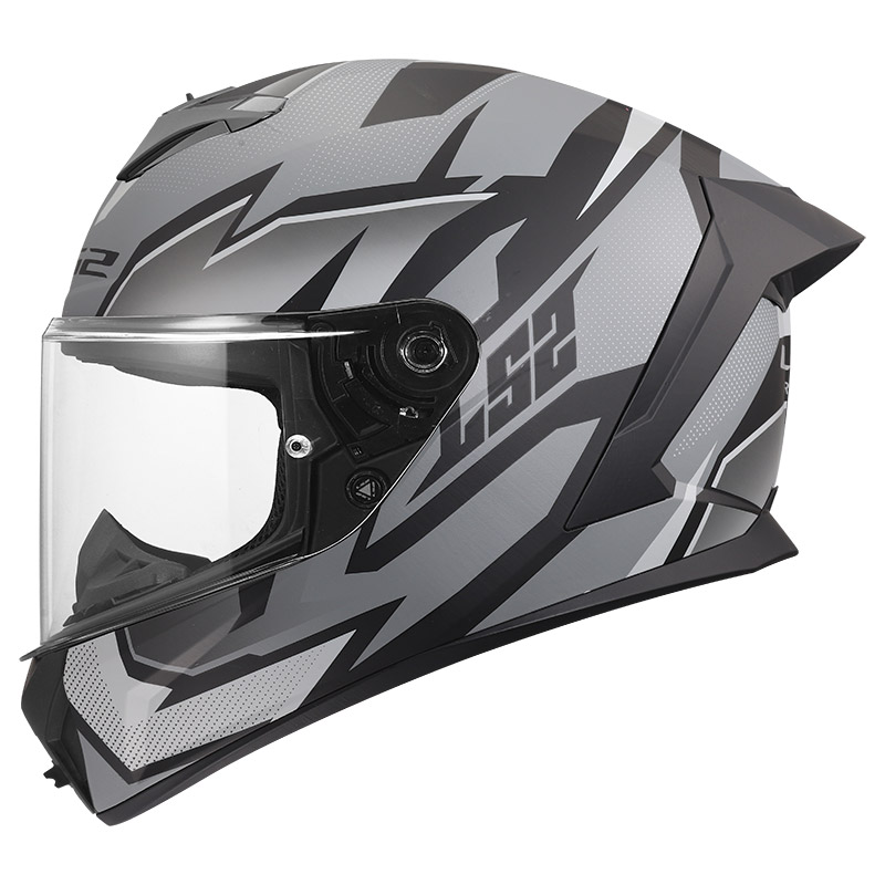 Casco moto integrale Ls2 Rapid III Xtream Nero Grigio