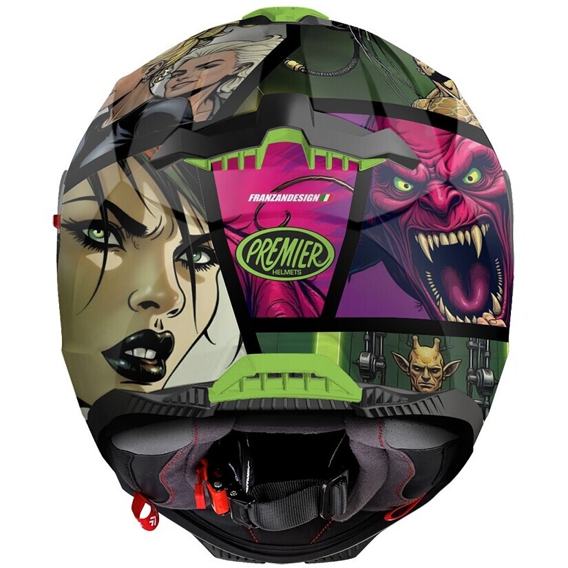 Casco moto integrale Premier Typhoon UD 9 BM