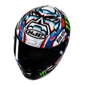 Casco moto integrale Hjc RPHA 1 V2 Carbon Quartararo Le Mans 3
