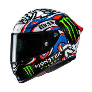 Casco moto integrale Hjc RPHA 1 V2 Carbon Quartararo Le Mans 3
