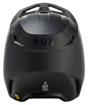Casco cross enduro Fox V1 Solid Nero Opaco