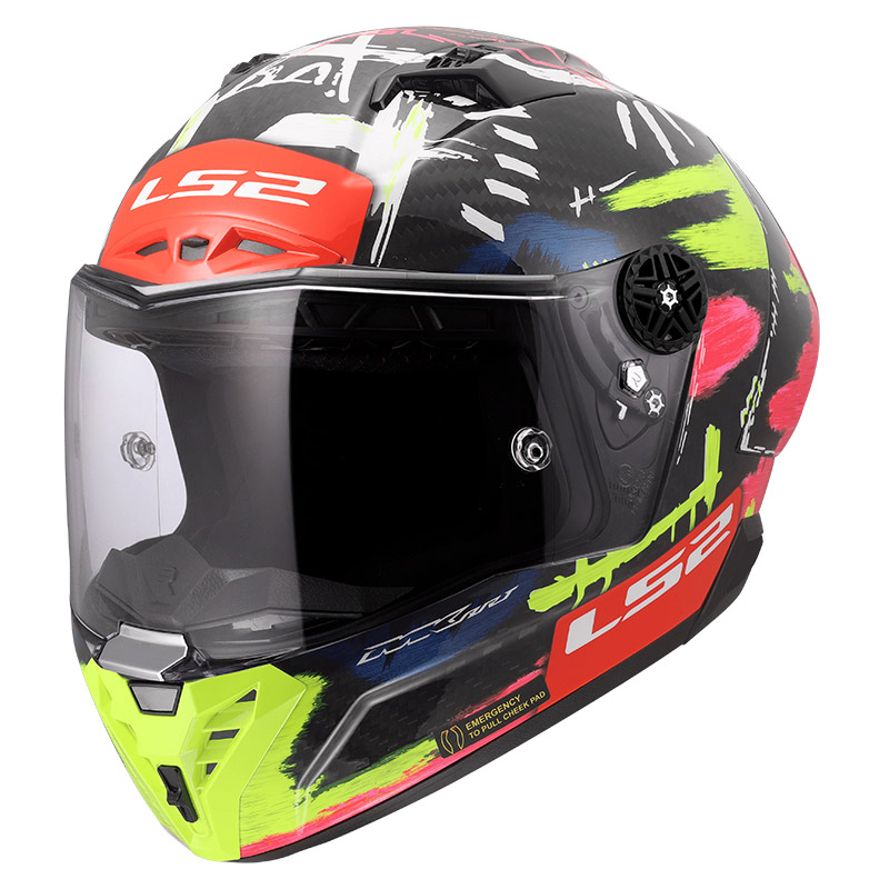 Casco moto integrale Ls2 FF805 Thunder Carbon Gp Aero Aldeguer