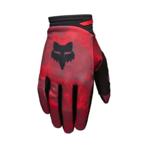 Guanti cross enduro Fox Fx 180 Abyss Rosso Fluo