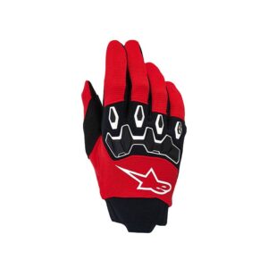 Guanti cross da bimbo Alpinestars Full Bore V2 Rosso Nero