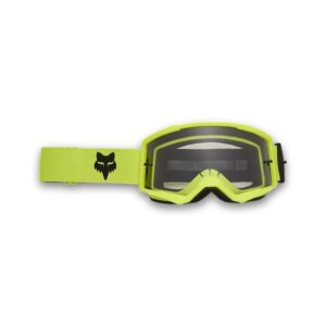 Maschera cross enduro Fox Main Giallo Fluo
