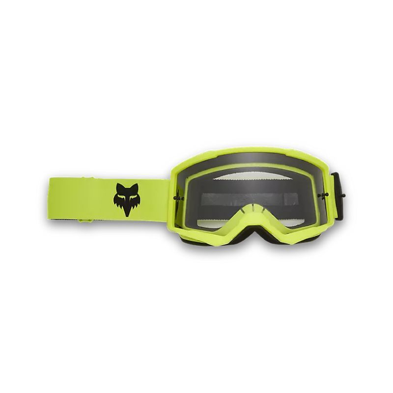 Maschera cross enduro Fox Main Giallo Fluo