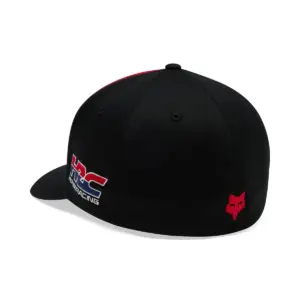 Cappello Honda Fox Flexfit Nero Rosso