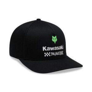 Cappello Fox Kawasaki Flexifit Nero Verde