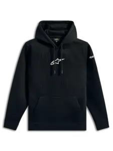 Felpa con cappuccio Alpinestars Frontal Nero Bianco