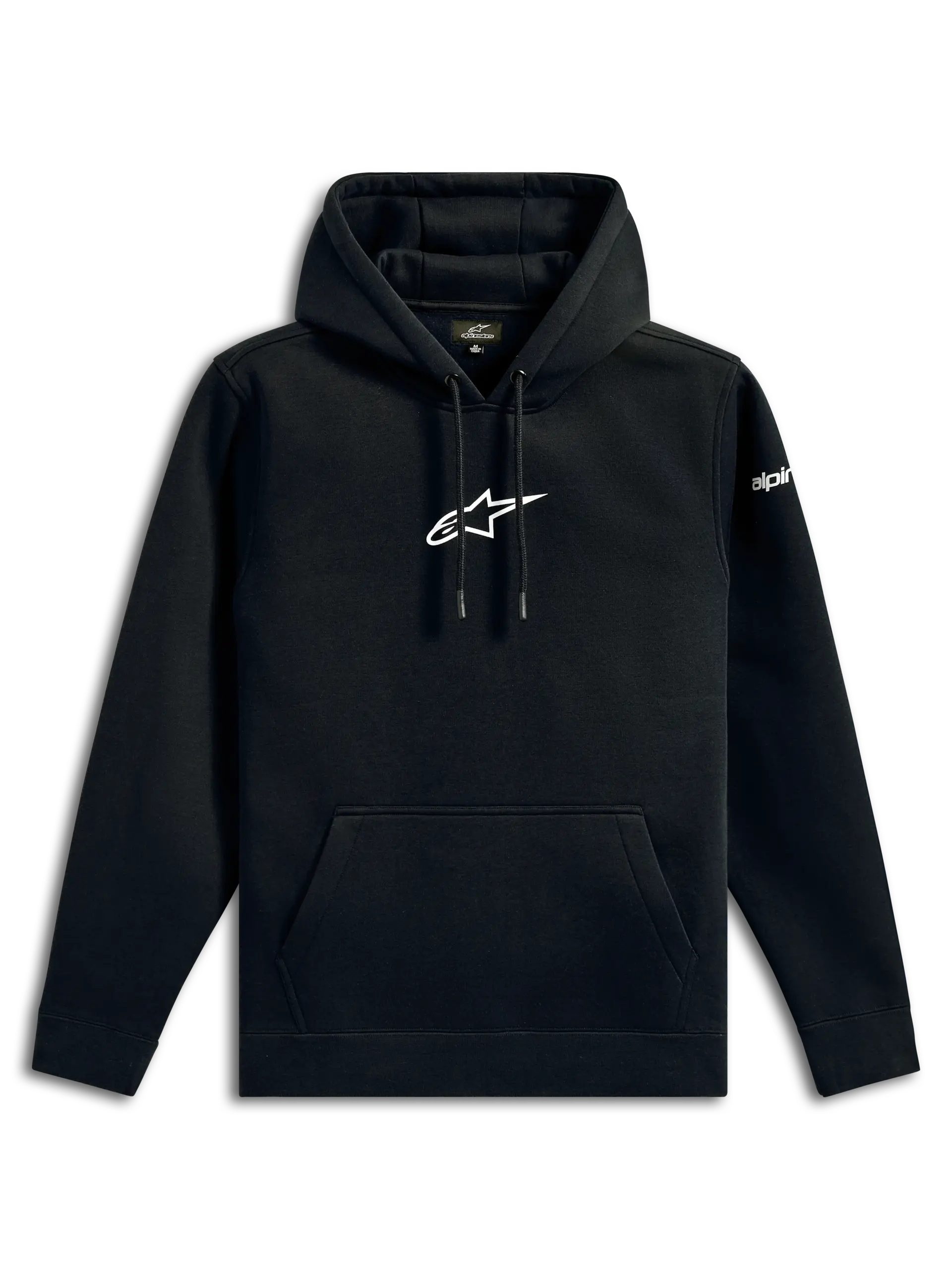 Felpa con cappuccio Alpinestars Frontal Nero Bianco
