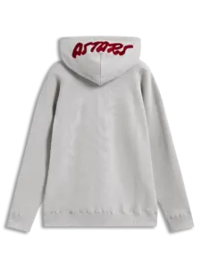 Felpa con cappuccio Alpinestars Pioneer Oversized Grigio Rosso
