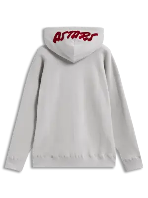 Felpa con cappuccio Alpinestars Pioneer Oversized Grigio Rosso