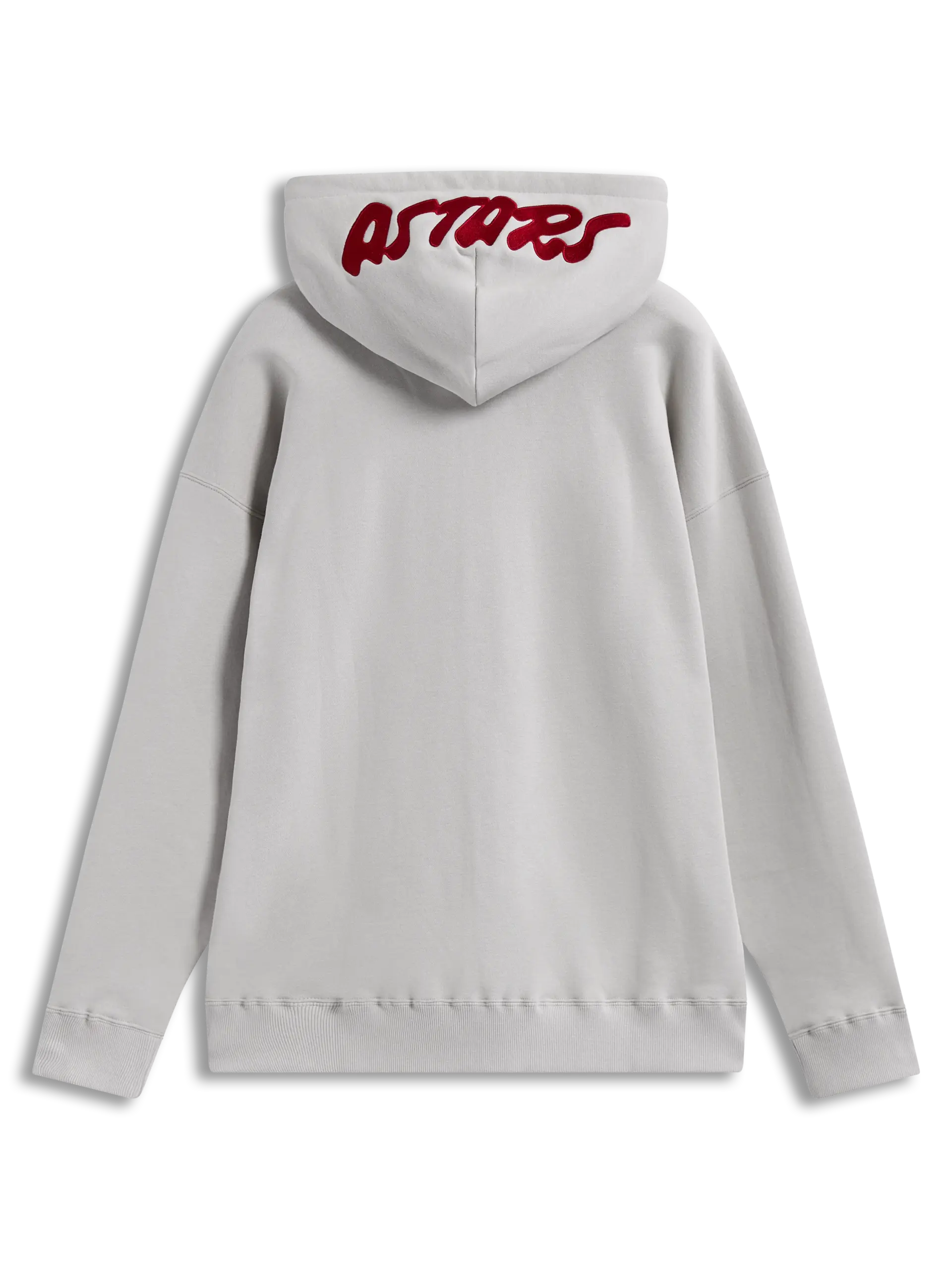 Felpa con cappuccio Alpinestars Pioneer Oversized Grigio Rosso