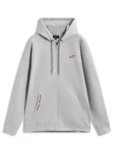 Felpa con cappuccio Alpinestars Pioneer Oversized Grigio Rosso