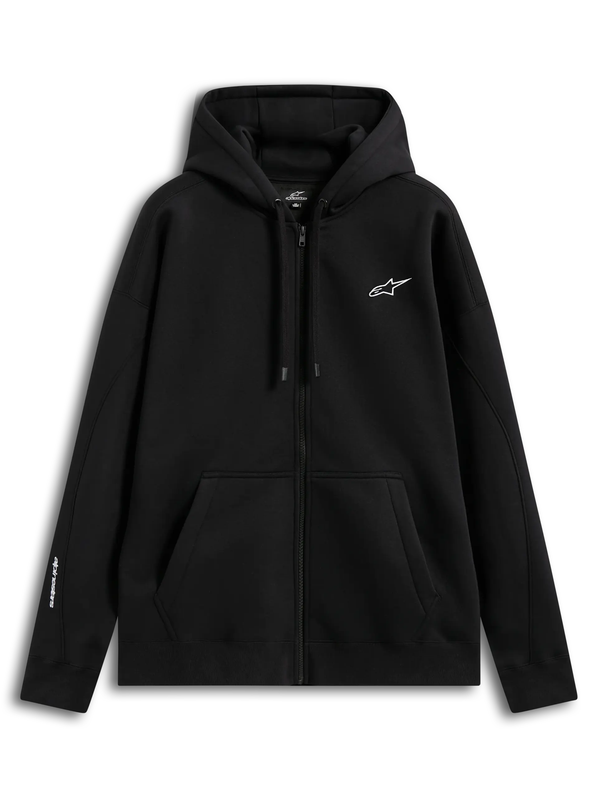 Felpa con cappuccio Alpinestars Pioneer Oversized Nero