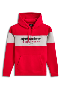 Felpa con cappuccio Alpinestars Cubic Rosso