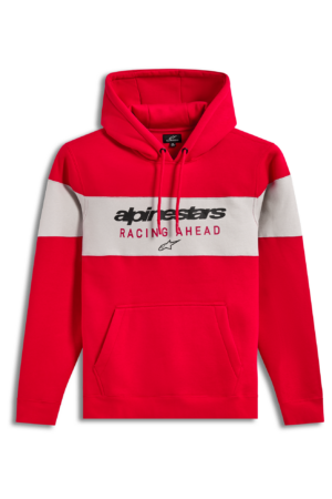 Felpa con cappuccio Alpinestars Cubic Rosso