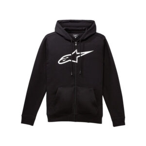 Felpa con zip Alpinestars Ageless V3 Nero Bianco
