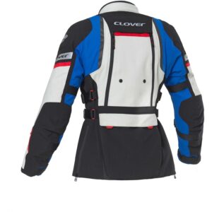 Giacca touring donna Clover GTS 5 WP Lady Grigio Blu Rosso