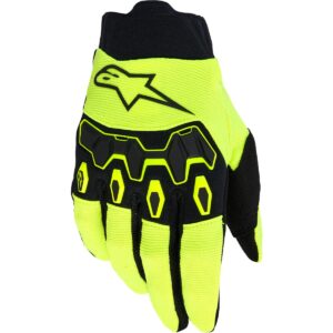 Guanti cross bimbo Alpinestars Full Bore V2 Youth Giallo Fluo