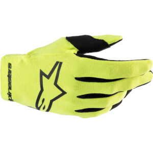 Guanti cross Alpinestars Radar Giallo Fluo