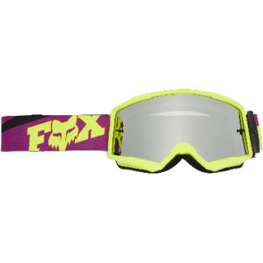 Maschera cross enduro Fox Main Raid Purple Lava