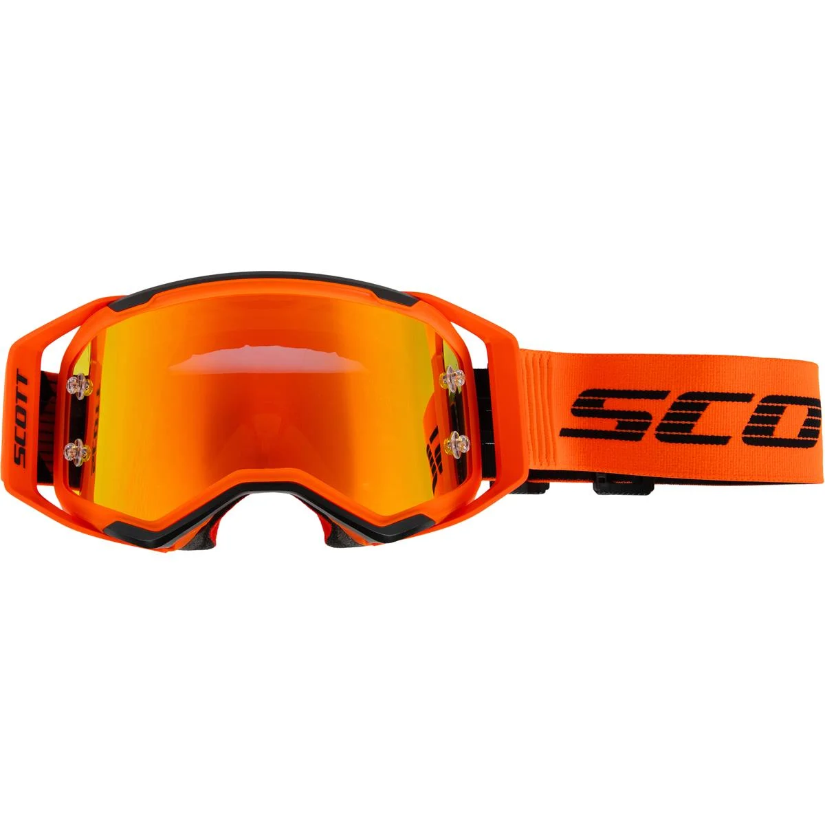 Maschera cross enduro Scott Prospect 2.0 Arancio Nero
