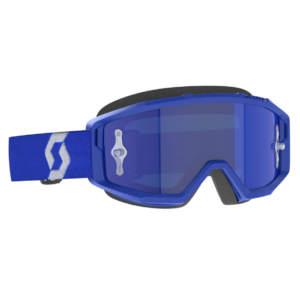 Maschera cross Scott Primal Blu Chrome